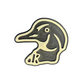 Wood Duck Head Turtle Box Foam Sticker