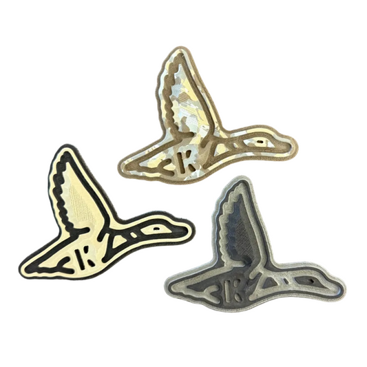Flying Duck Turtle Box Foam Sticker