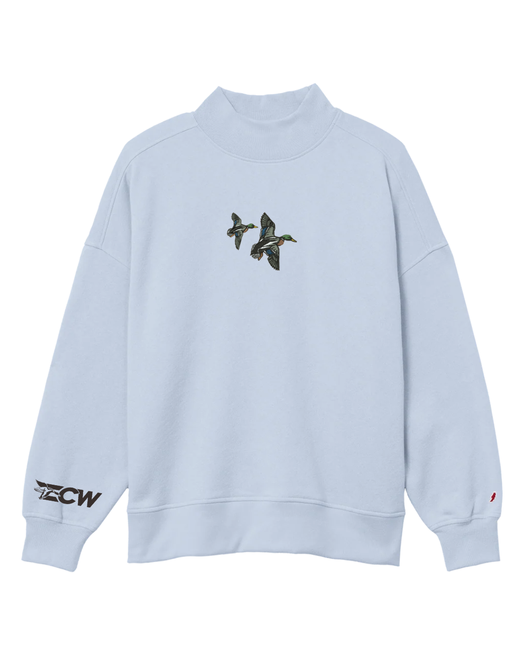 BACKORDER Ladies Banking Mallard Mockneck