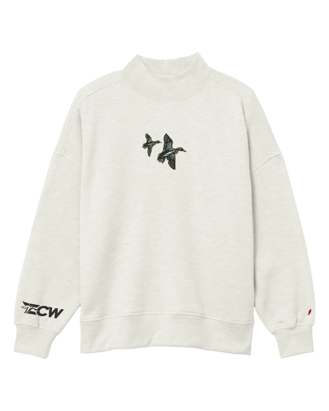 BACKORDER Ladies Banking Mallard Mockneck