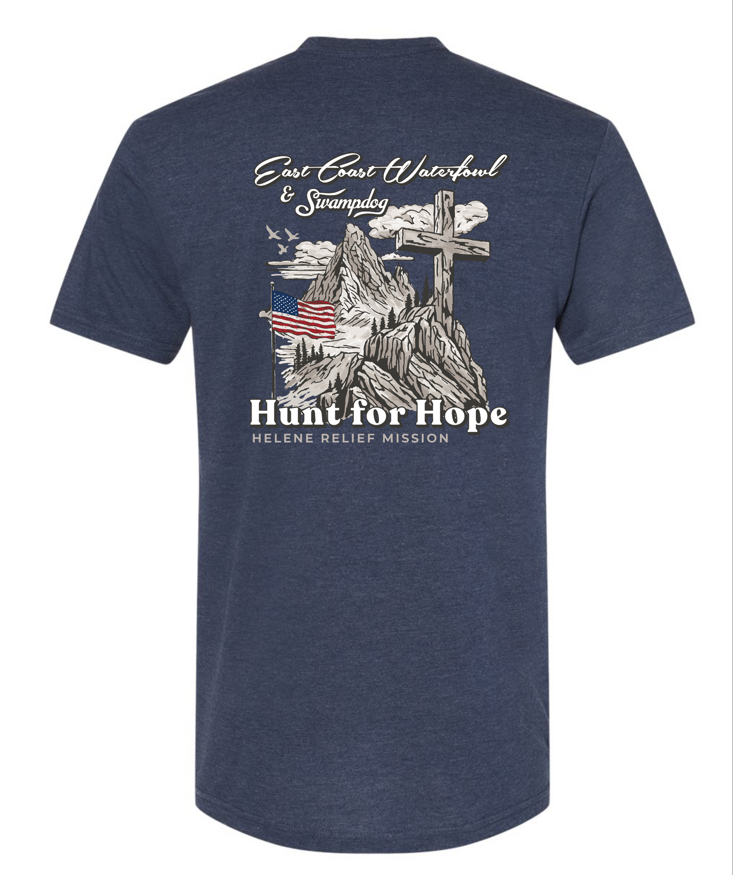 "Hunt For Hope" Hurricane Helene Tee