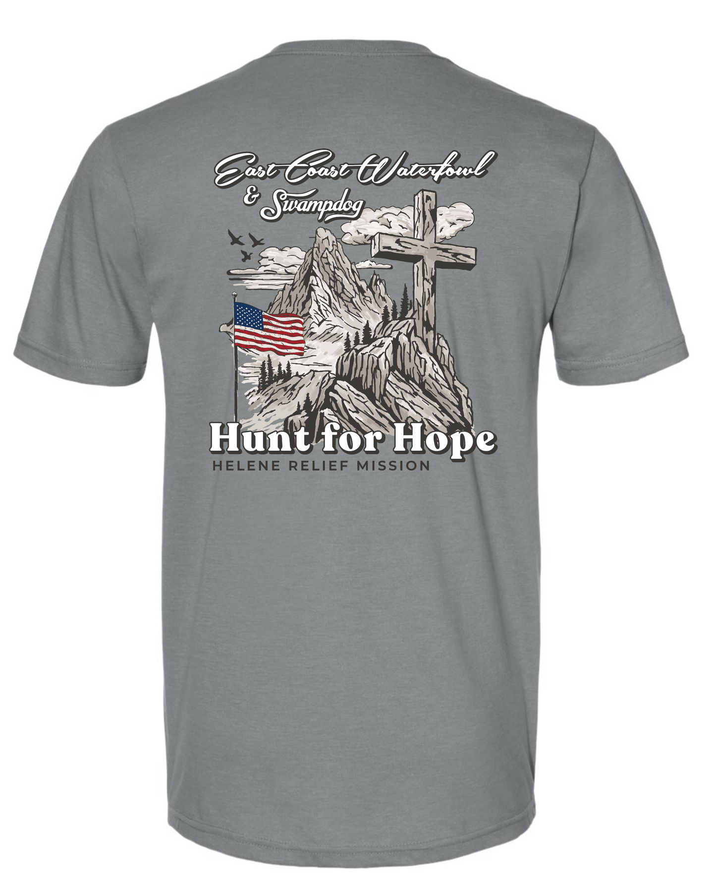 "Hunt For Hope" Hurricane Helene Tee