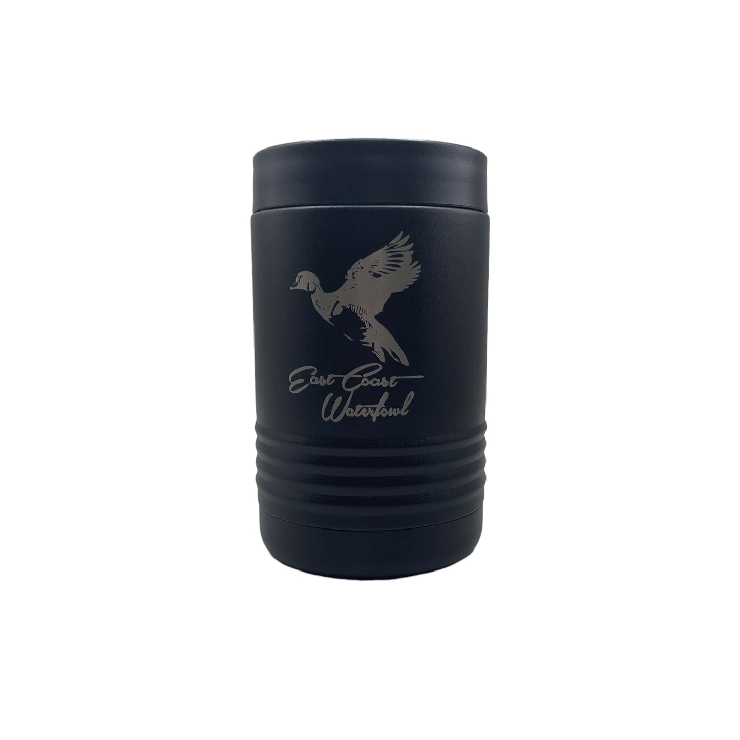 Black Wood Duck Beverage Holder (Regular Can)