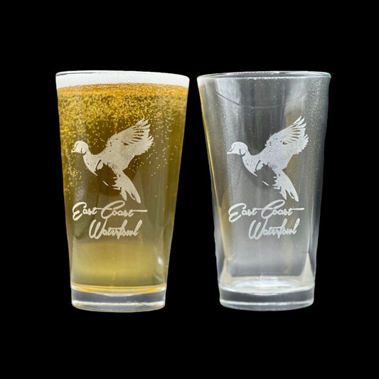 16 oz Glassware w/ Wood Duck Logo (2 Pack)
