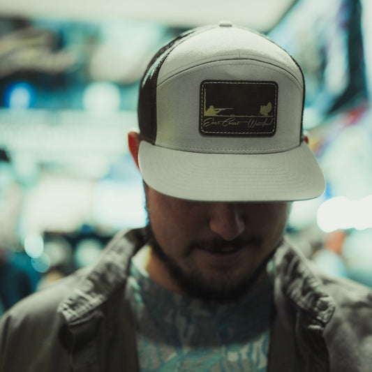 "His Last Steps" Leather Turkey Patch Hats