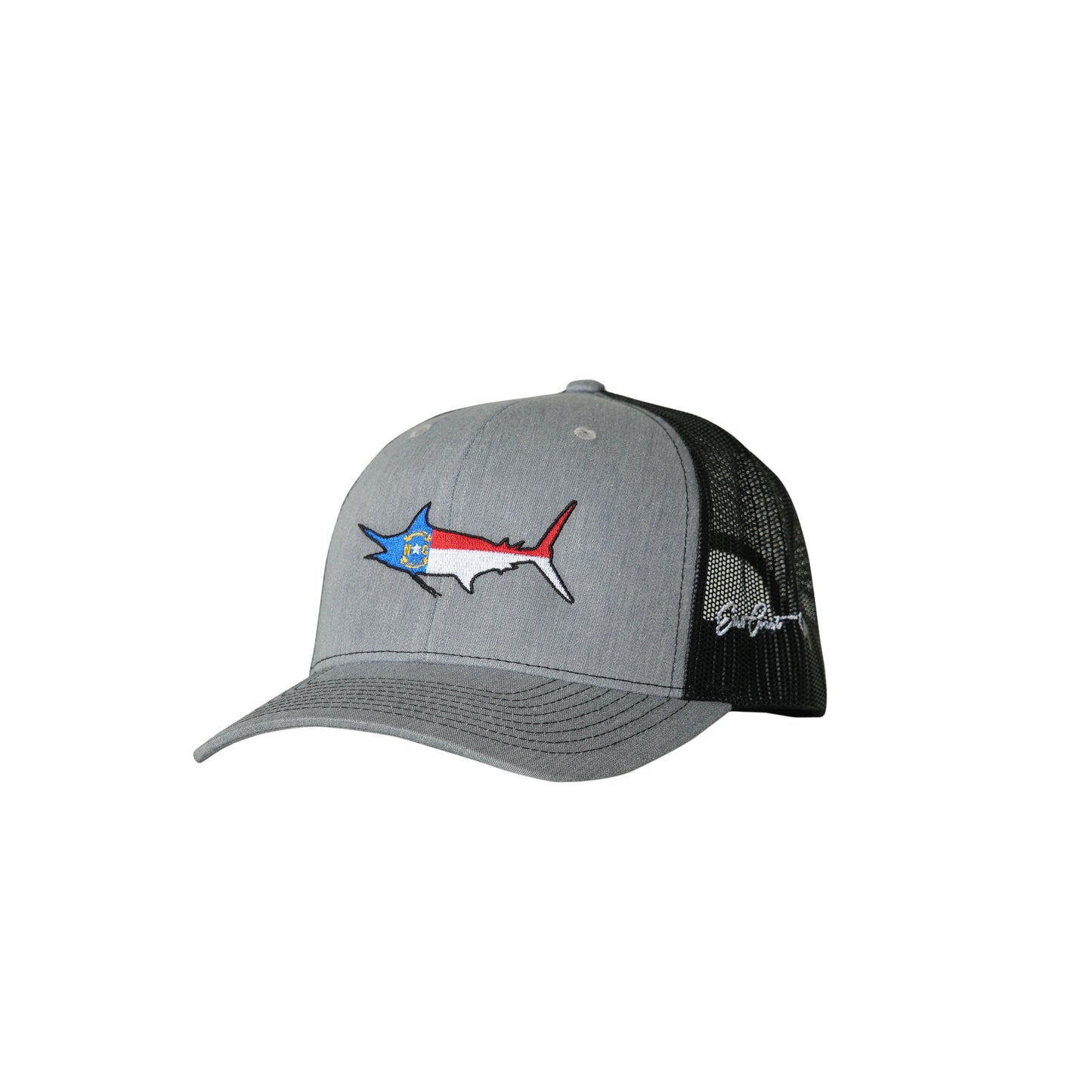 Embroidered East Coast Angler Marlin Flag Hat