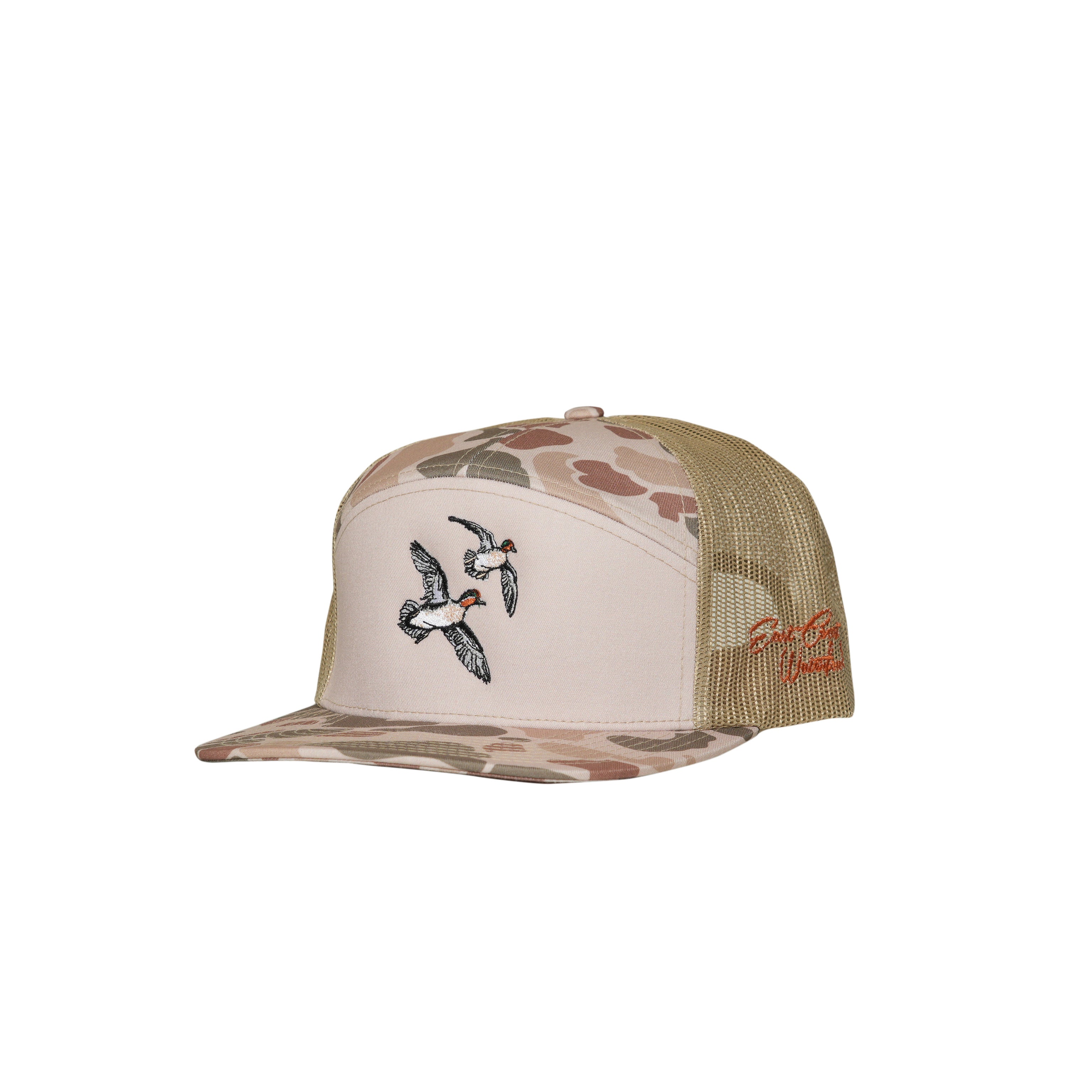 Banking Teal Embroidered Hats