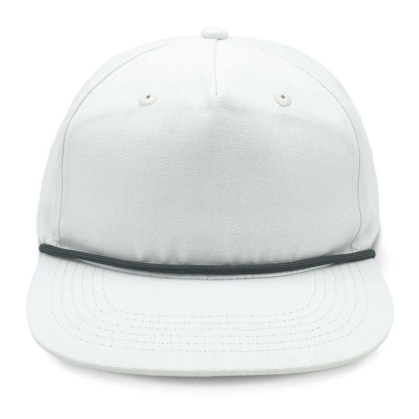 Flatbill Unstructured Rope Style Blank Snapbacks