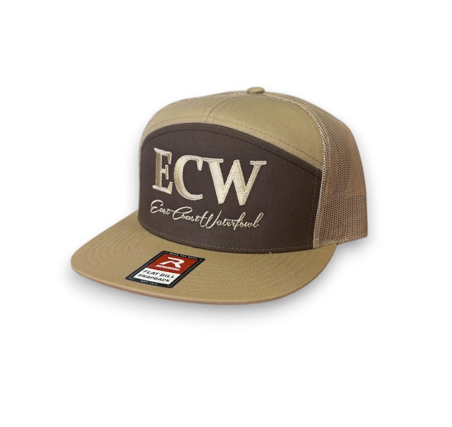 Embroidered ECW Logo - 7 Panel