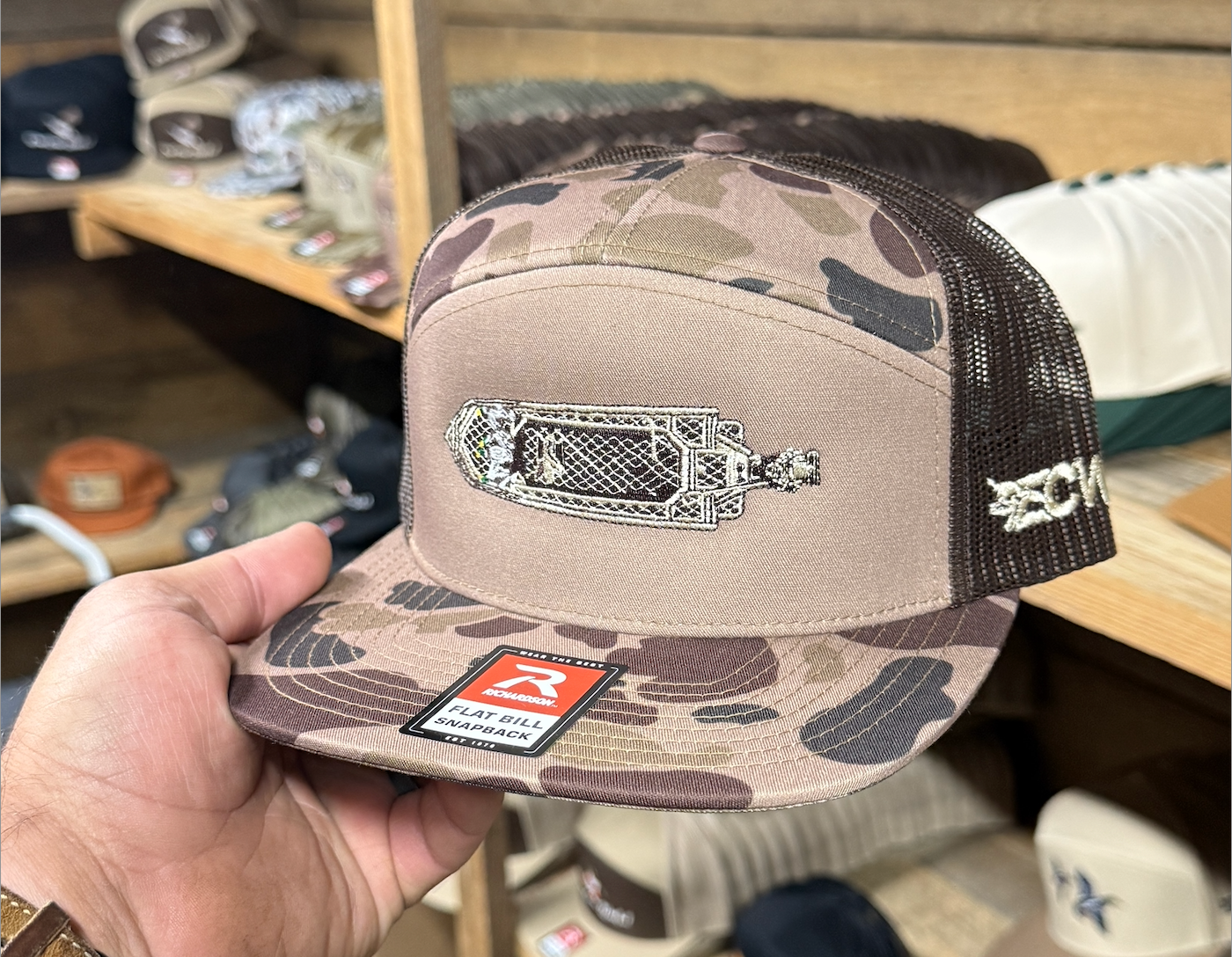 ECW 2.0 Logo Embroidered Duck Boat Hat