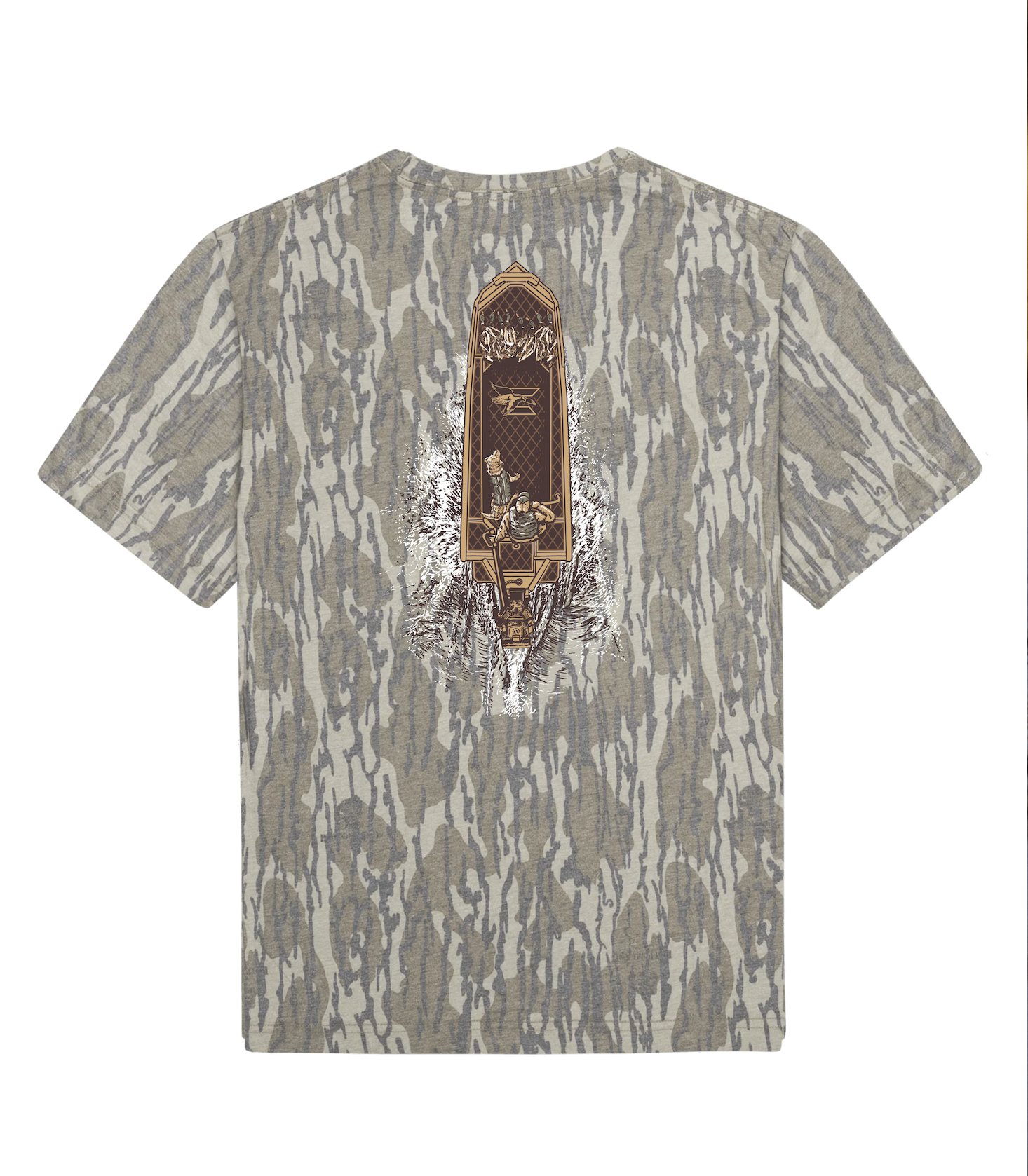 ECW 2.0 Duck Boat Bottomland Camo T-Shirt
