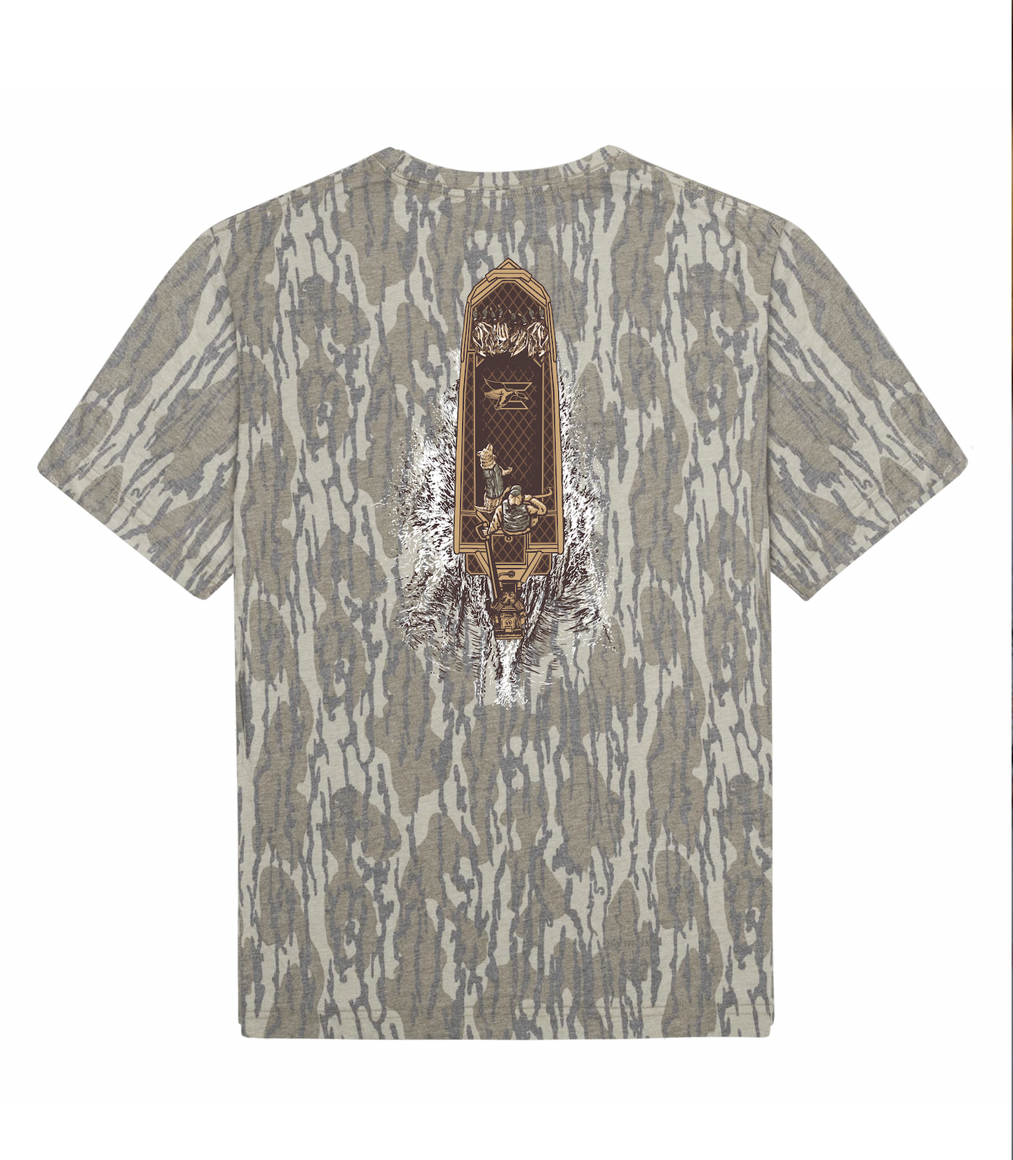 ECW 2.0 Duck Boat Bottomland Camo T-Shirt