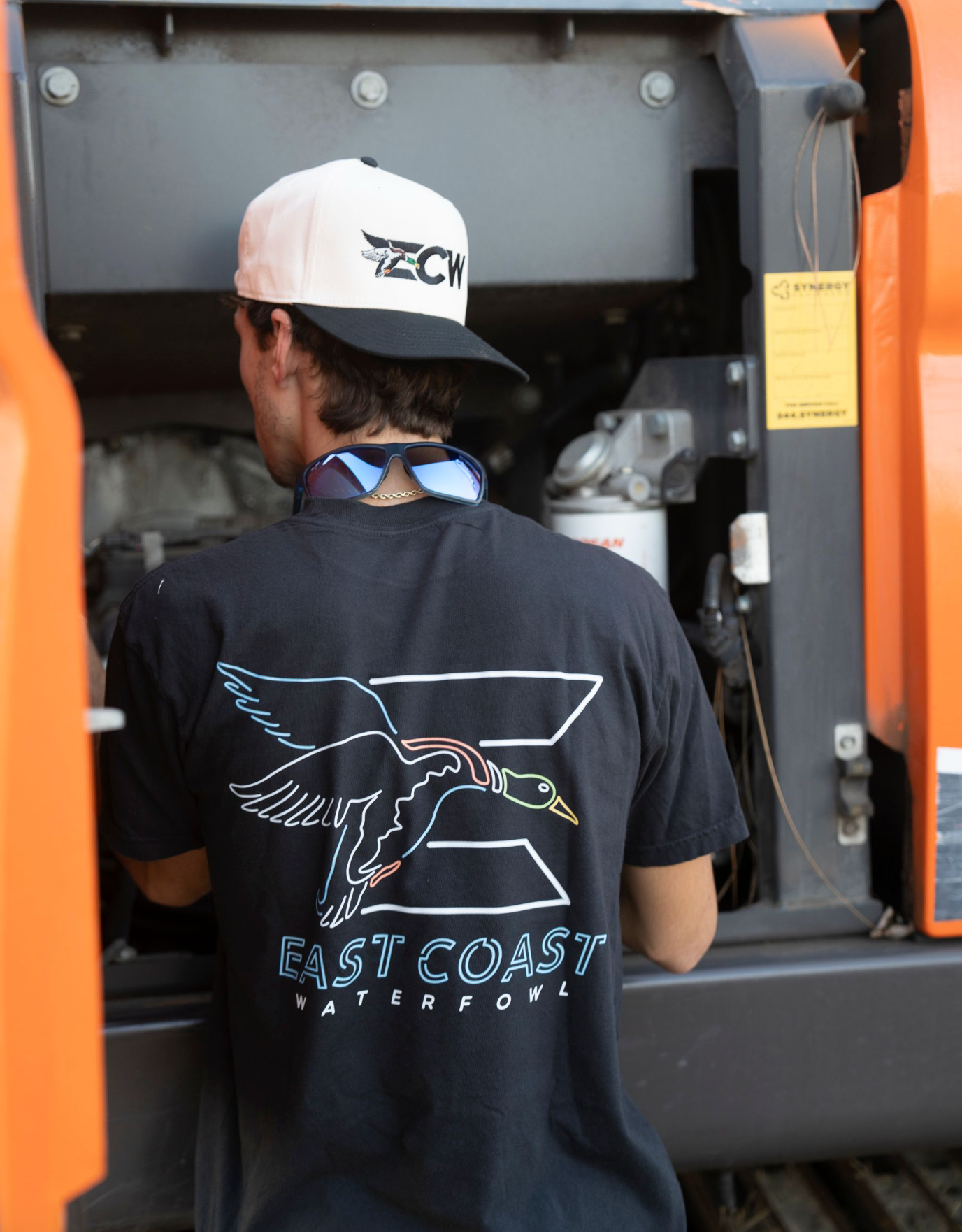 ECW 2.0 Black Neon Sign T-Shirt