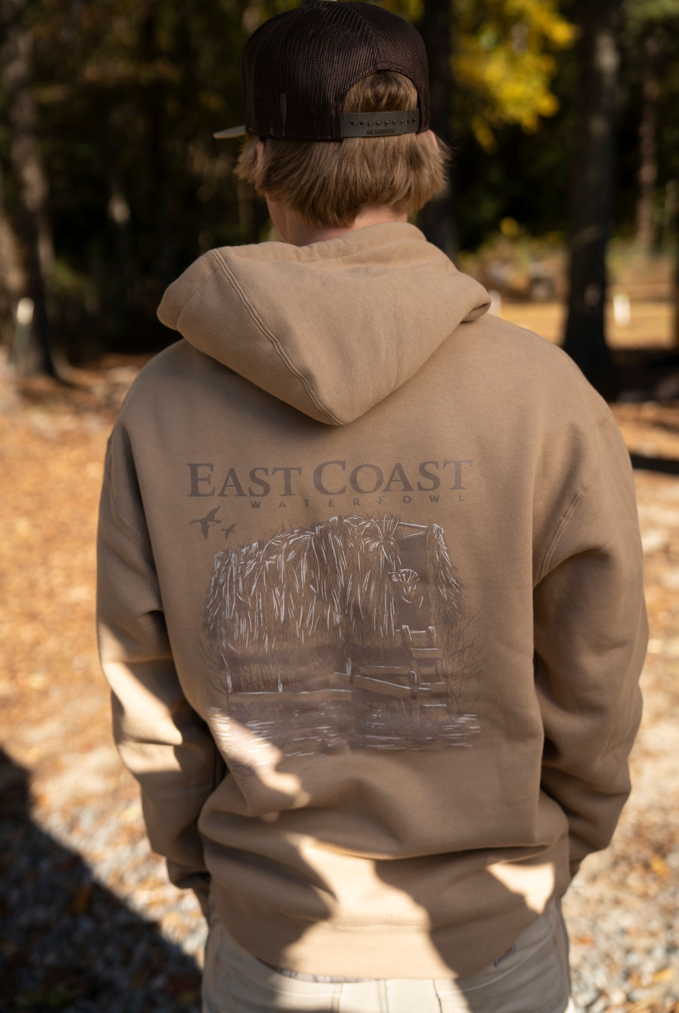 Duck Blind Tan Hoodie