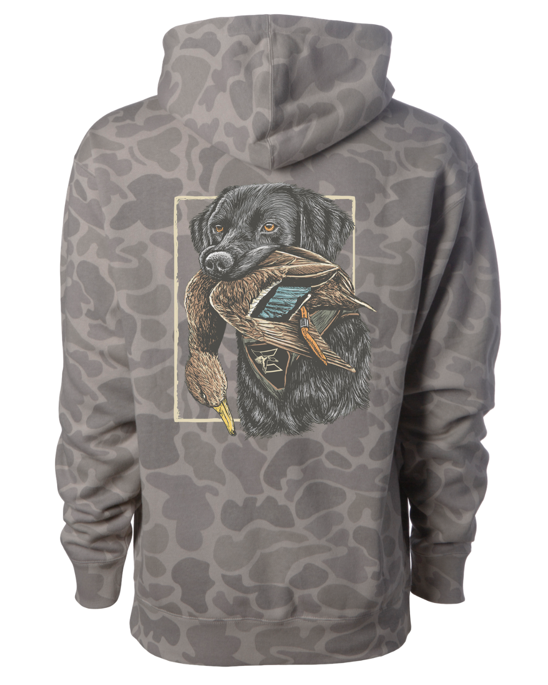Black Lab Camo Hoodie