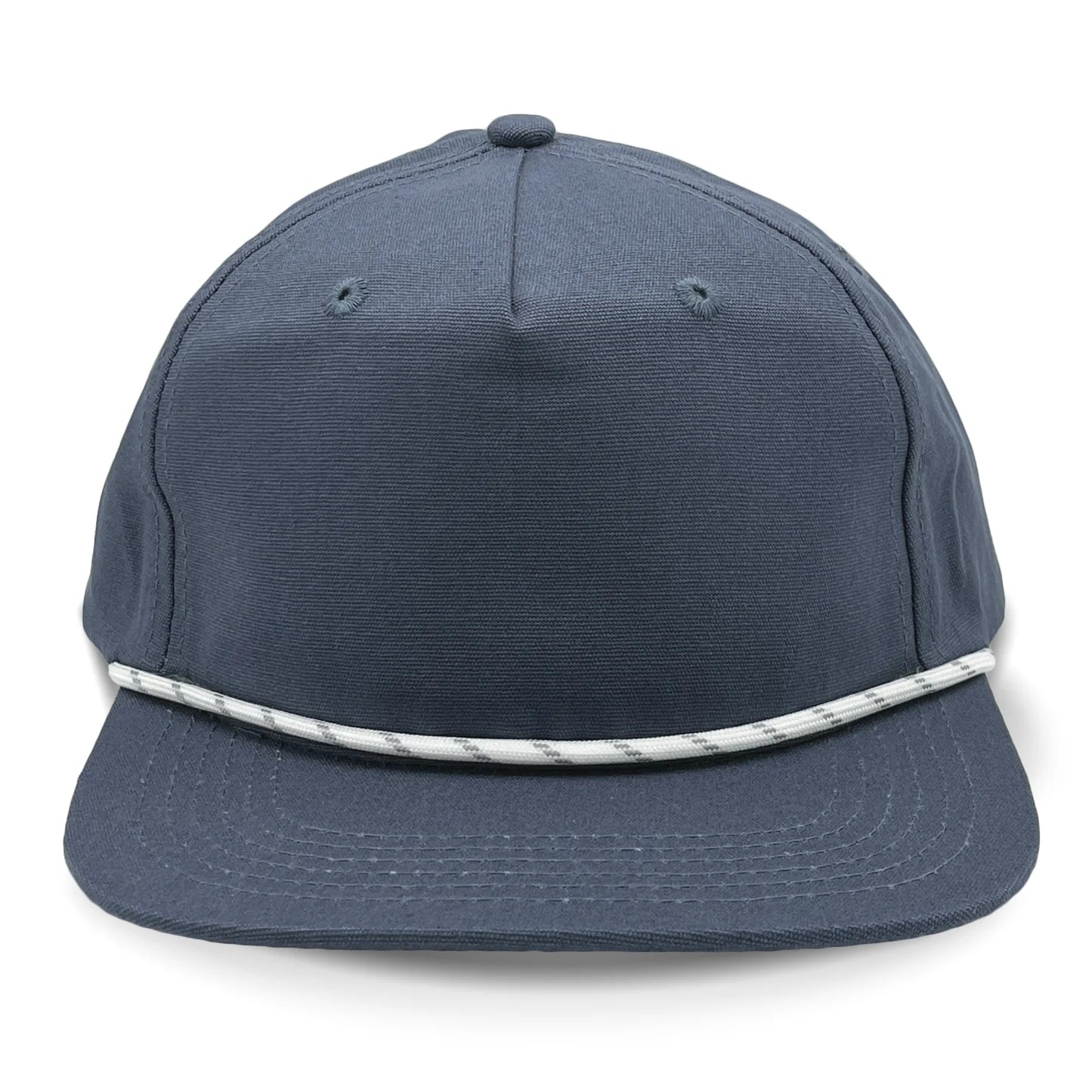 Flatbill Unstructured Rope Style Blank Snapbacks