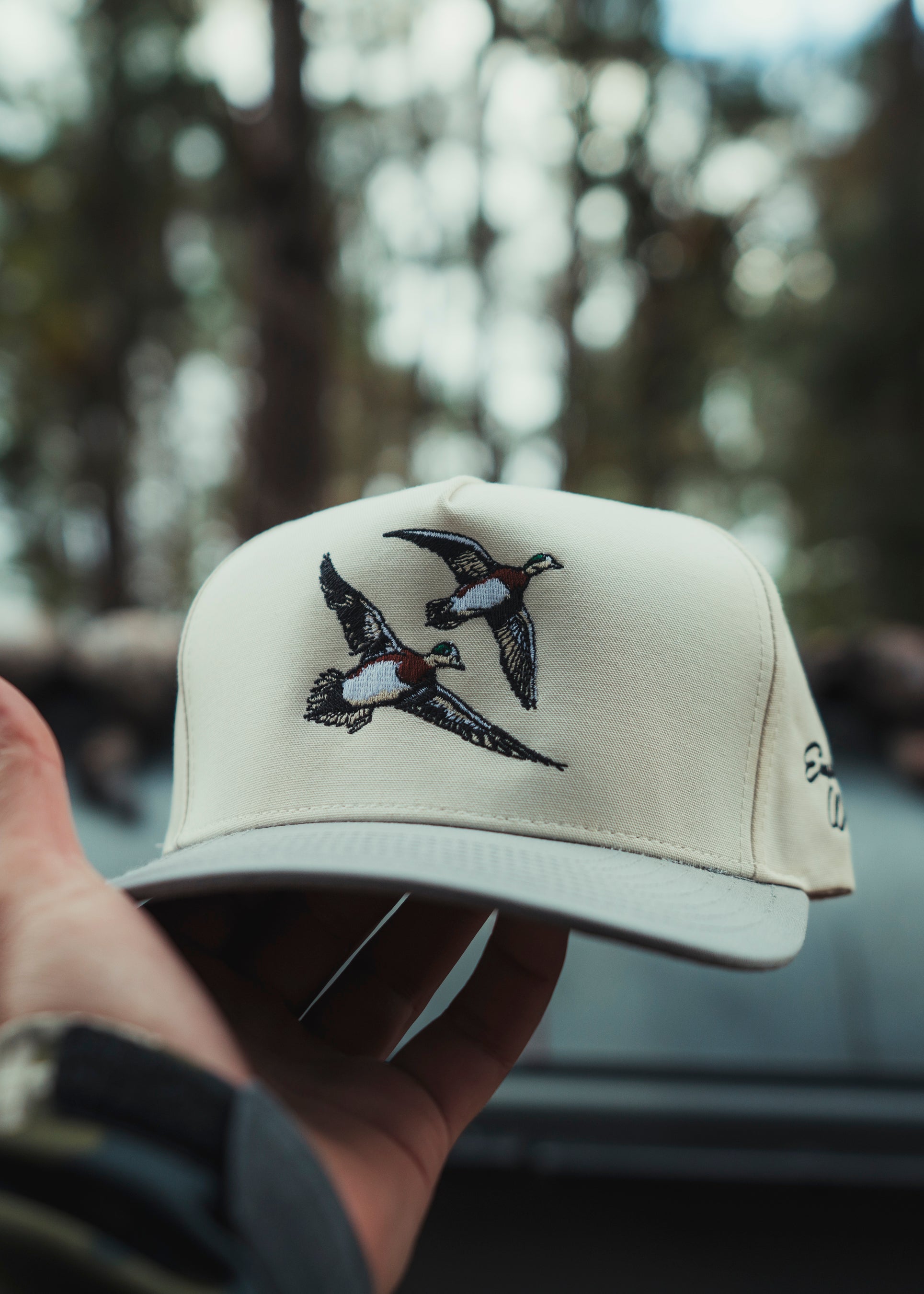 Banking Wigeon Embroidered Hats