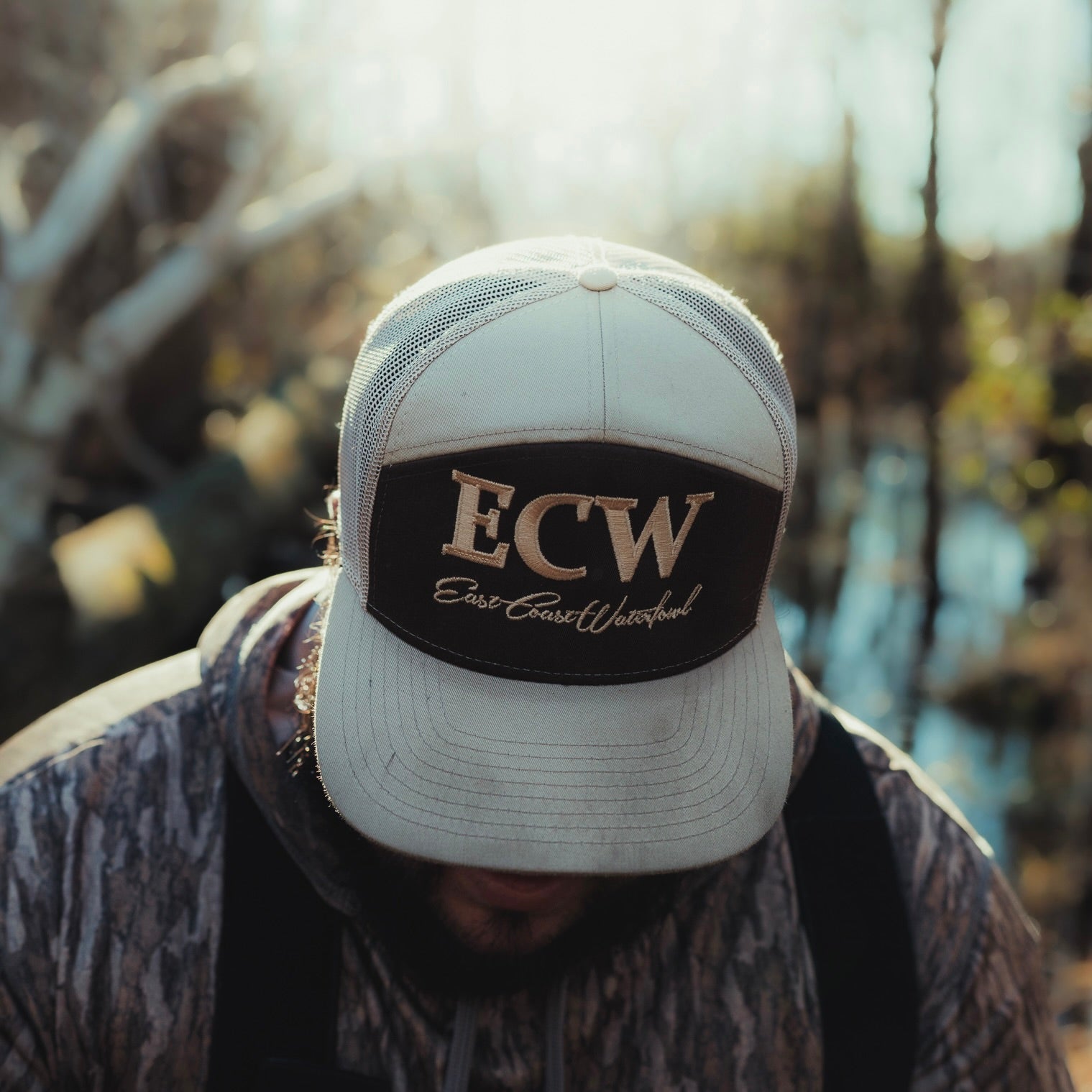 Embroidered ECW Logo - 7 Panel