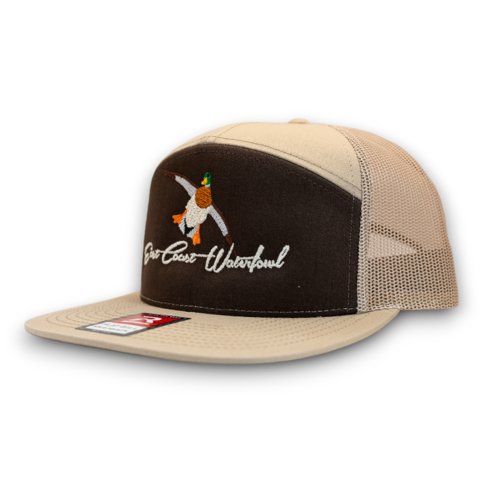 Embroidered Mallard Duck 7 Panel Hat – East Coast Waterfowl