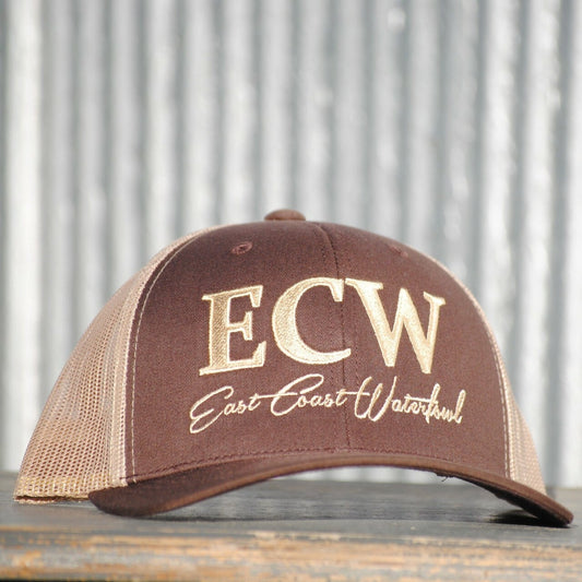 Embroidered ECW Logo snapback